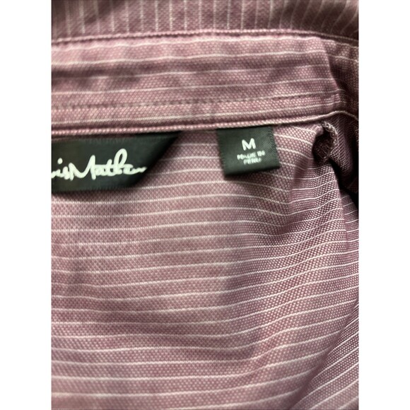 TRAVIS MATHEW Men’s Polo Shirt Short Sleeve Costa Rica Resort Purple Size Medium - Picture 9 of 9